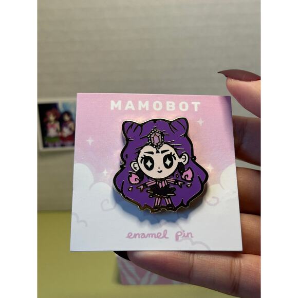 Mamobot Sailor Moon Anime Pin Senshi Dolls Black Moon Clan Koan Spectre Sisters - Picture 6 of 11